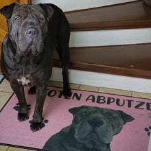 Lade das Bild in den Galerie-Viewer, Personalisierte Hunde Tier-Fußmatte
