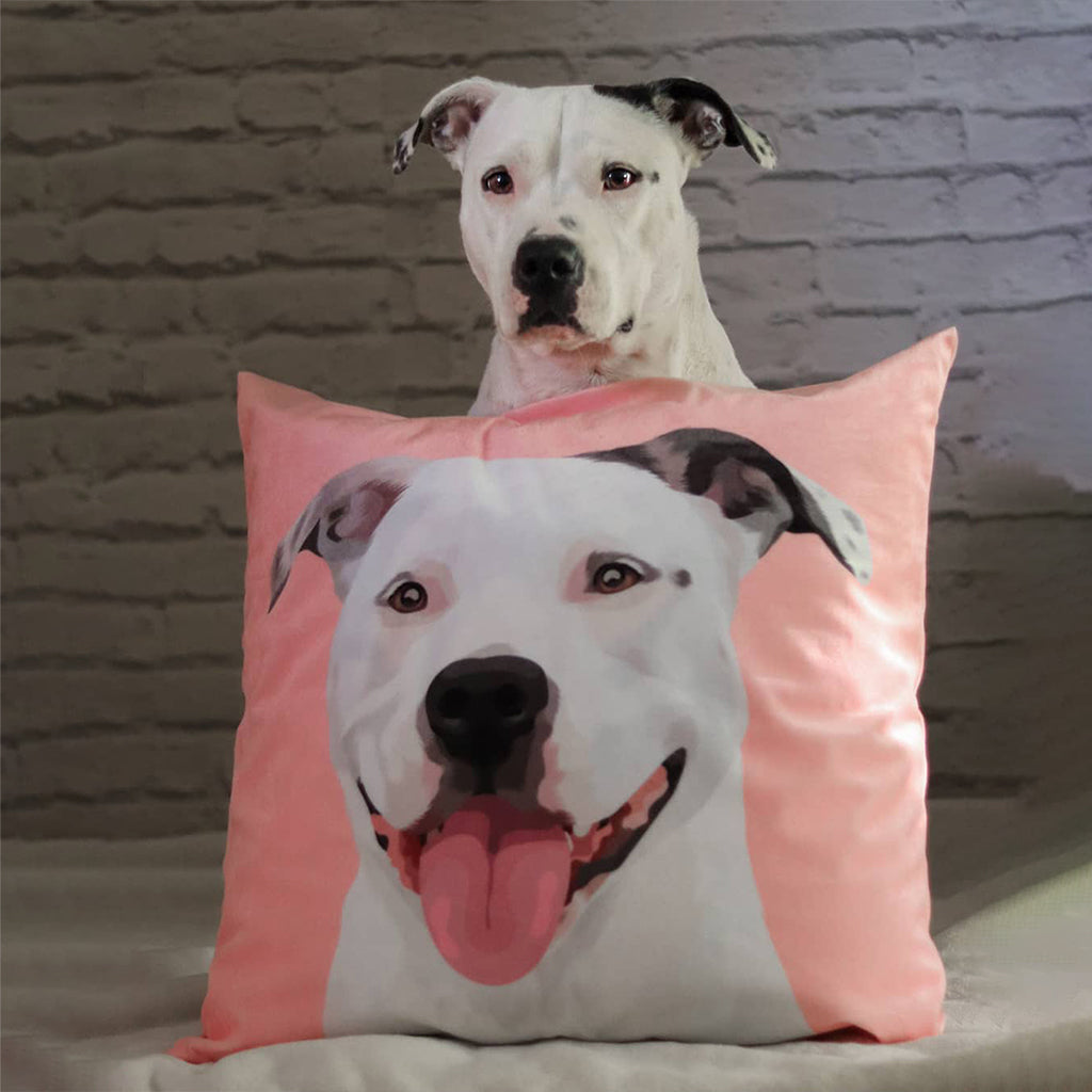Personalisiertes Premium Hunde Tier-Kissen