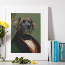 Lade das Bild in den Galerie-Viewer, Der Graf - Personalisiertes Tier-Portrait als Poster
