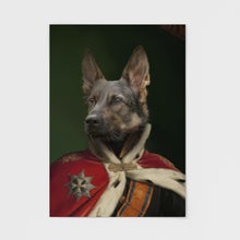 Lade das Bild in den Galerie-Viewer, Der König - Personalisiertes Tier-Portrait als Poster
