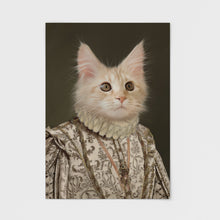 Lade das Bild in den Galerie-Viewer, Die Prinzessin - Personalisiertes Tier-Portrait als Poster
