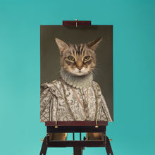 Lade das Bild in den Galerie-Viewer, Die Prinzessin - Personalisiertes Tier-Portrait als Poster
